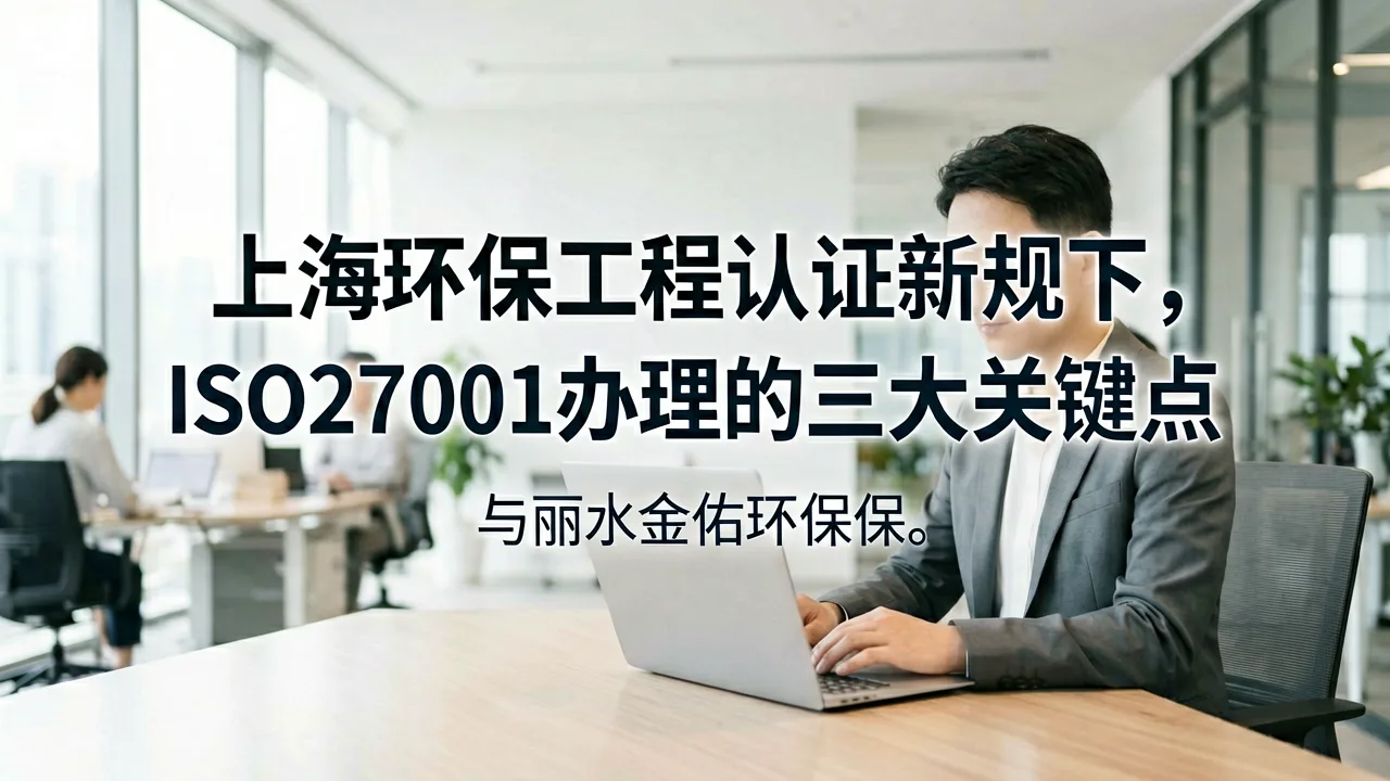 上海环保工程认证新规下,ISO27001办理的三大关键点